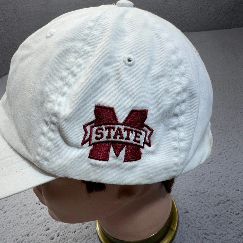 Mississippi State Bulldogs Hat Cap‎ Leather Strap Back NCAA Polo Ralph Lauren